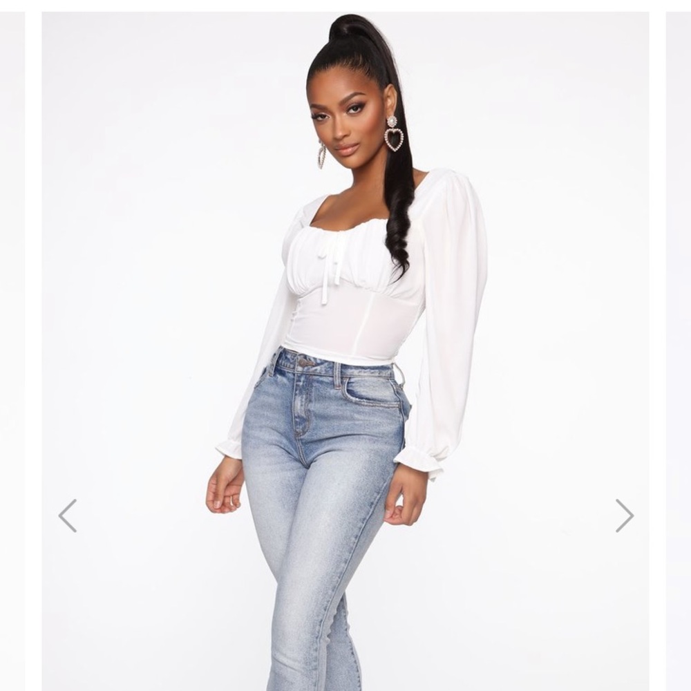 White Blouse - Picture 3 of 3